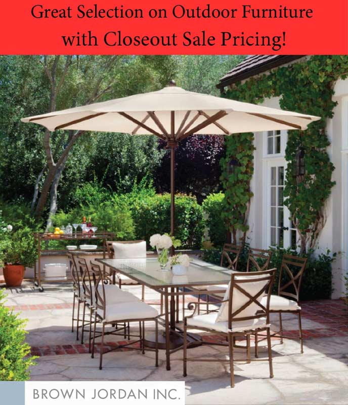 Outdoor Picture with red box closeout pricing