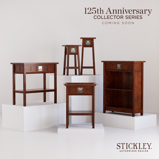 Stickley 125th Anniversary Collector Series Furniture at Studio J Furniture Store in Central Ohio